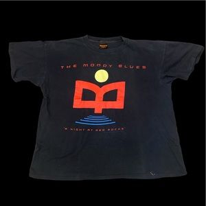 Vintage The Moody Blues A Night at Red Rocks 1993 Tour T-shirt
